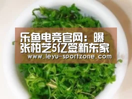 乐鱼电竞官网:曝张柏芝5亿签新东家 将成立工作室抗衡谢霆锋(图3) 乐鱼电竞平台